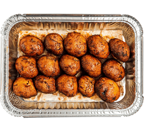 Шампиньоны гриль